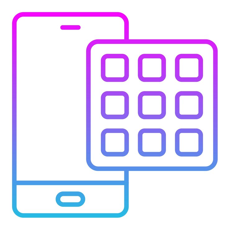 Vector iconos de las aplicaciones