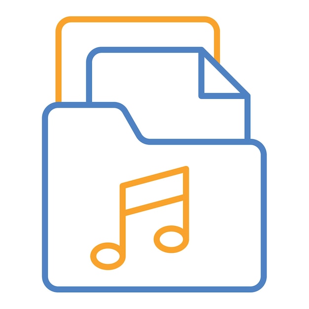 Iconos de archivo de música