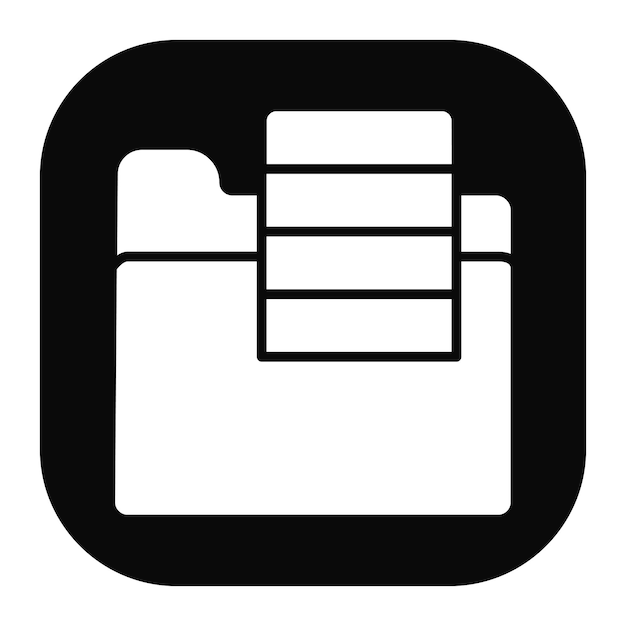 Iconos de archivos de carpeta