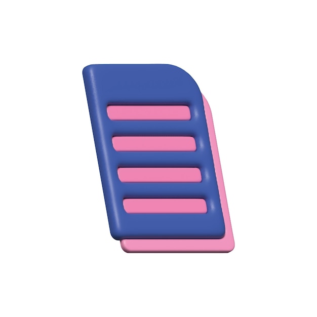 Iconos de archivos de documentos 3D