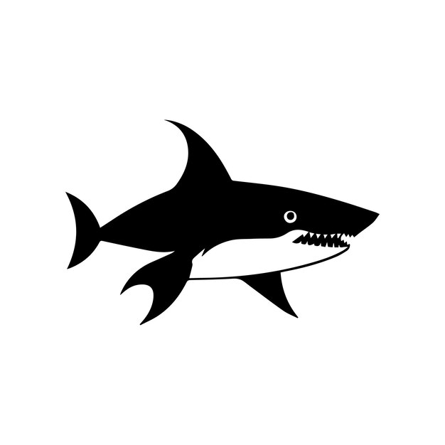 Iconos de arte vectorial de peces para la ilustración