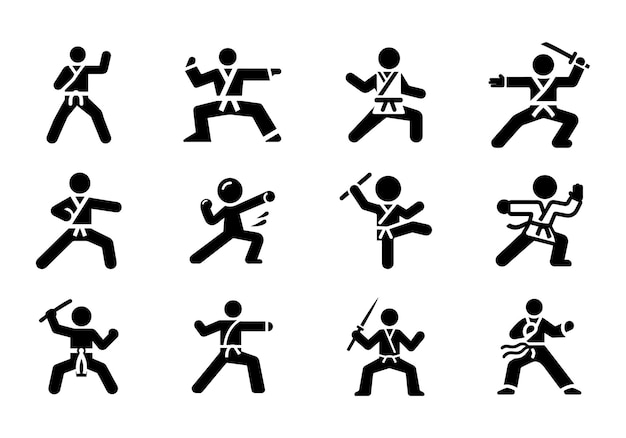 Iconos artes marciales