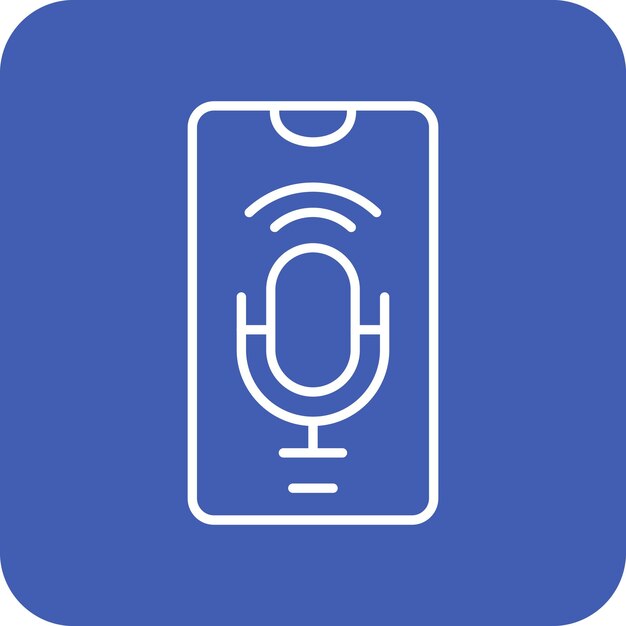 Iconos de asistente de voz