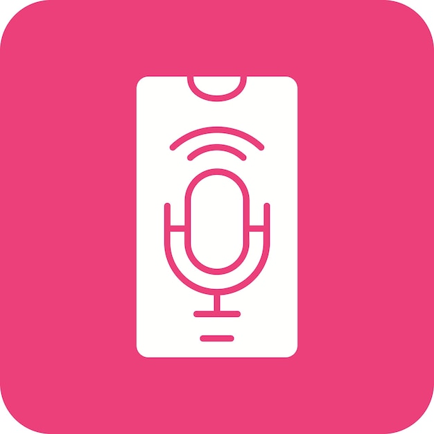 Iconos de asistente de voz