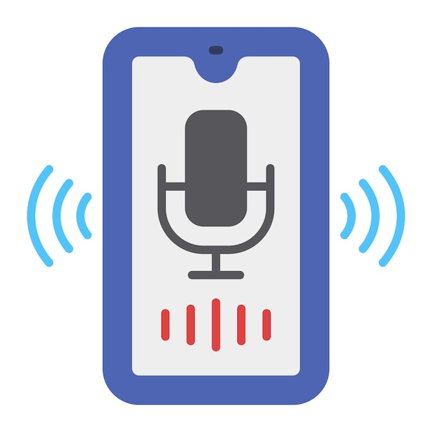 Iconos de asistente de voz