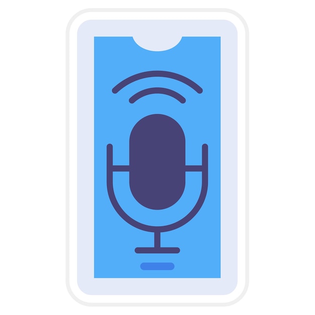 Iconos de asistente de voz