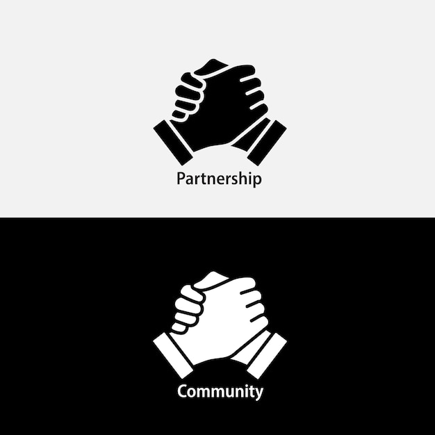 Iconos de asociación y comunidad