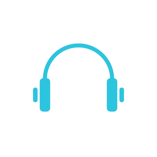 Iconos de auriculares Desde el conjunto de iconos azules