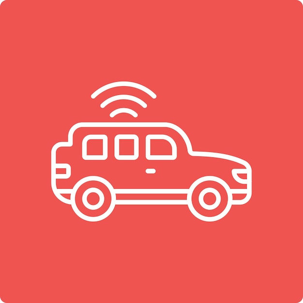 Iconos de automóviles inteligentes
