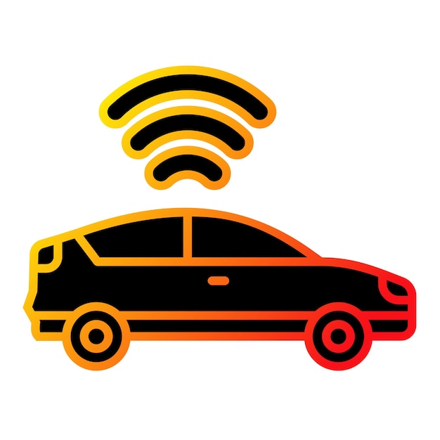 Iconos de automóviles inteligentes