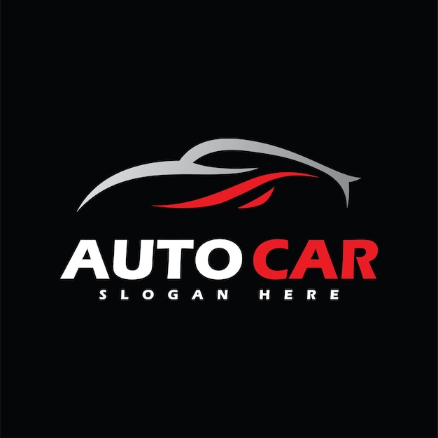 Iconos de automóviles Logotipo de automóviles Silueta de vehículo motorizado