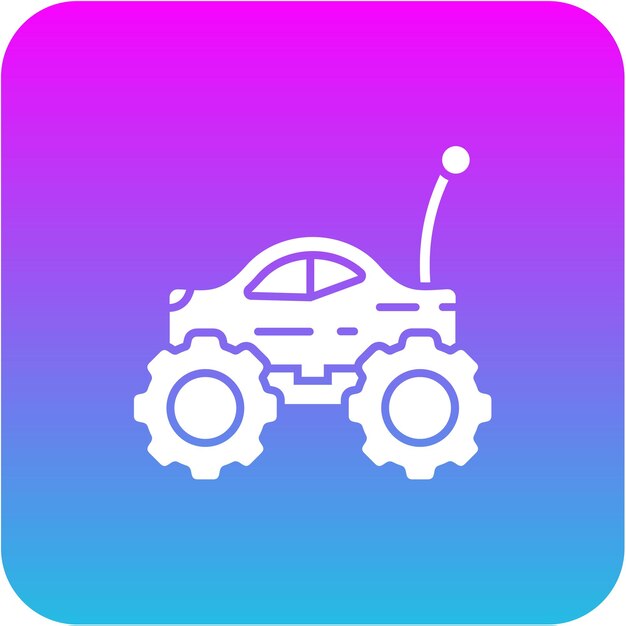 Vector iconos de automóviles rc