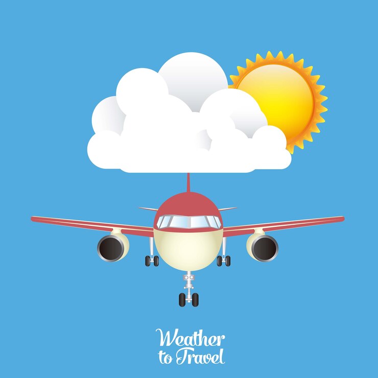 Vector iconos de avión