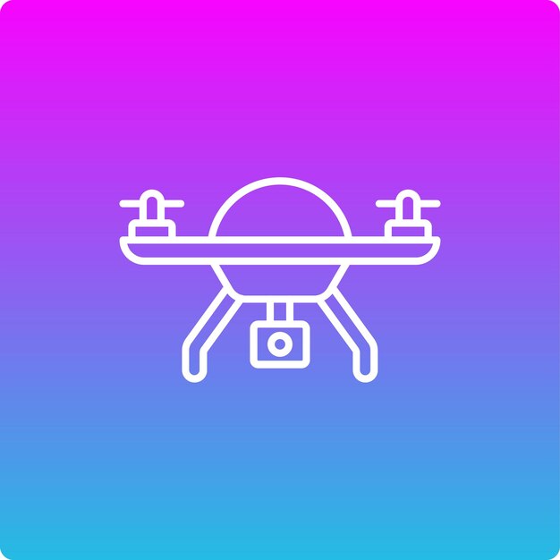 Iconos de aviones no tripulados