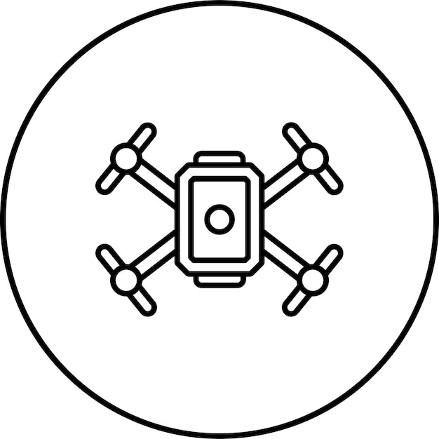 Iconos de aviones no tripulados