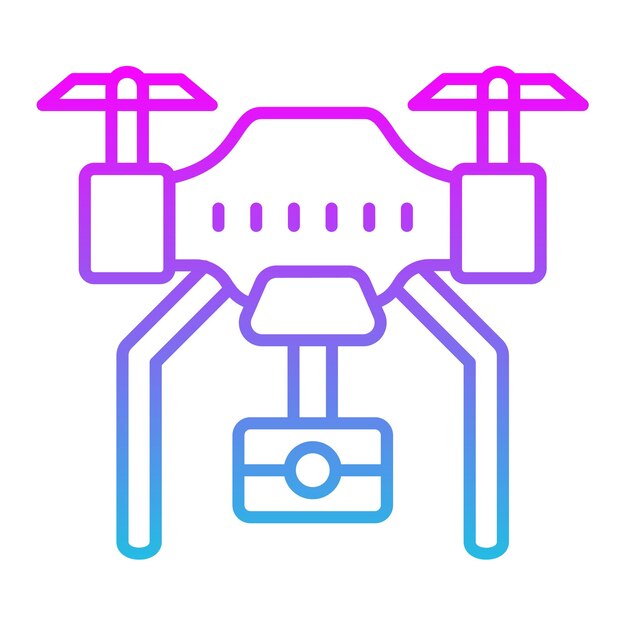 Iconos de aviones no tripulados