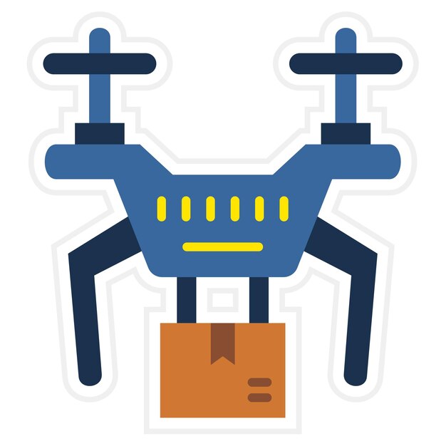Iconos de aviones no tripulados