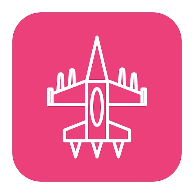 Iconos de aviones a reacción