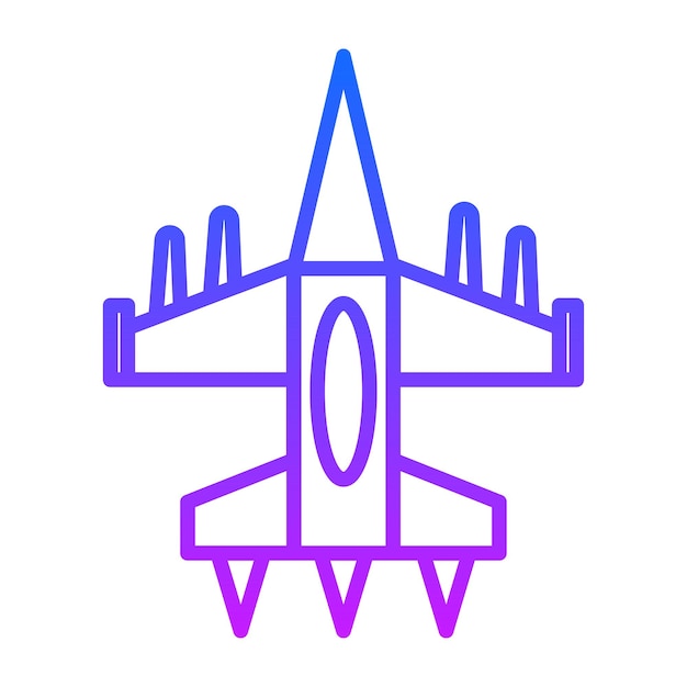 Iconos de aviones a reacción