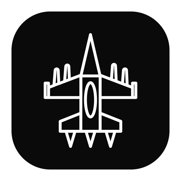 Iconos de aviones a reacción