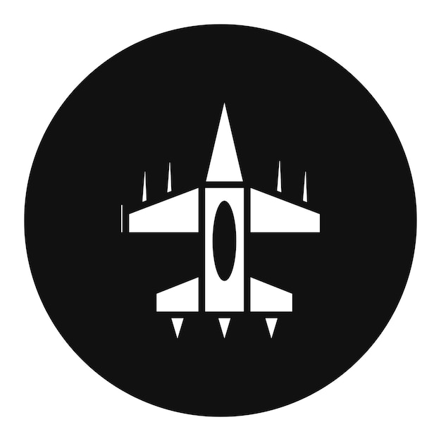 Iconos de aviones a reacción