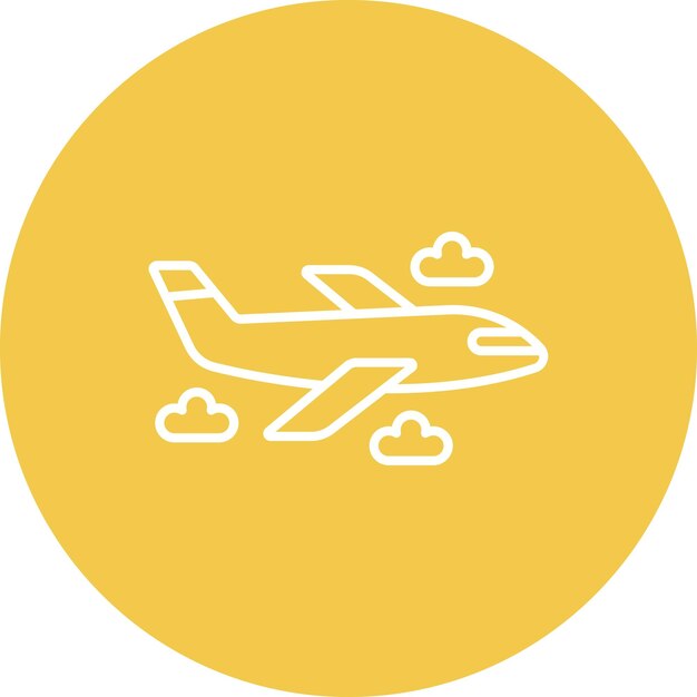 Iconos de aviones