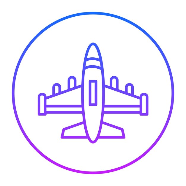 Iconos de aviones