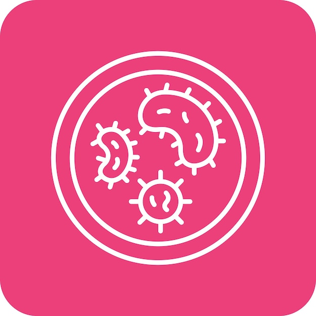 Iconos de las bacterias