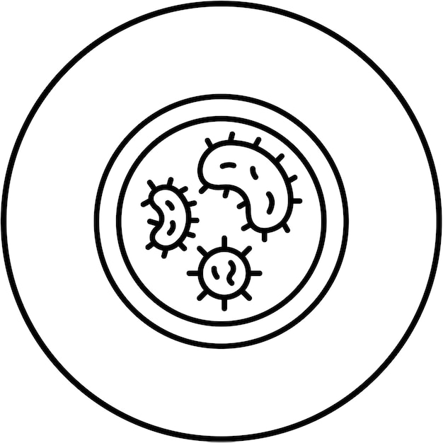 Iconos de las bacterias