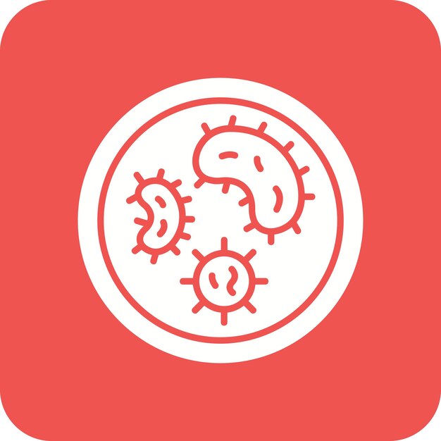 Iconos de las bacterias