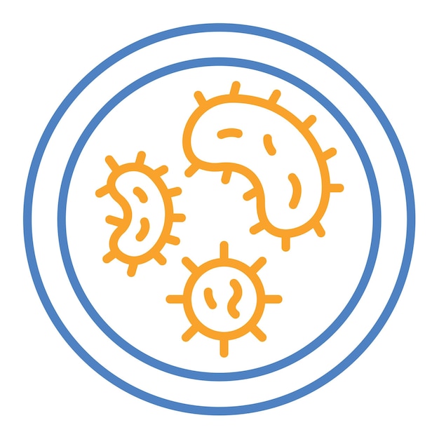 Iconos de las bacterias