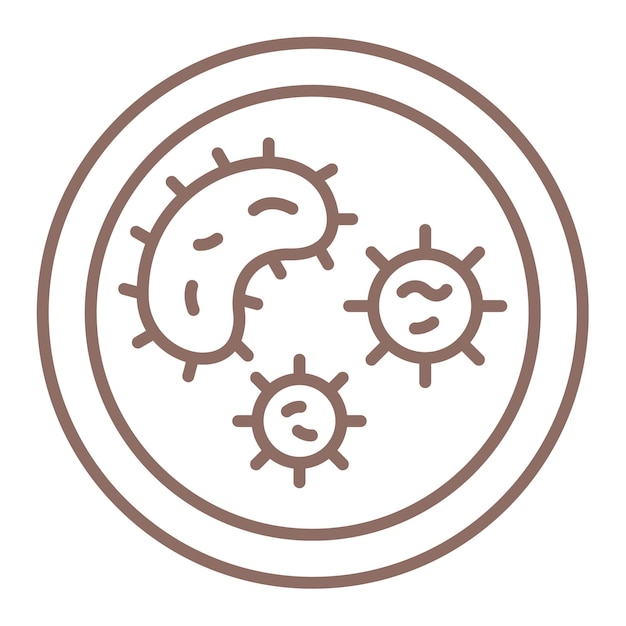 Iconos de las bacterias