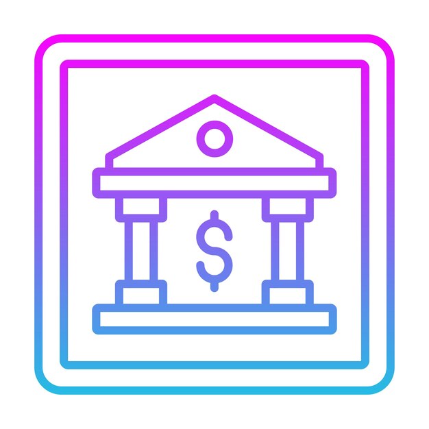 Iconos de la banca móvil