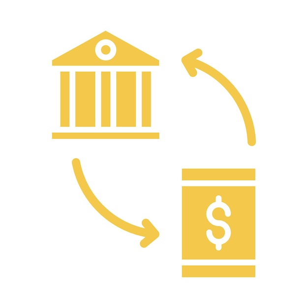 Iconos de la banca móvil
