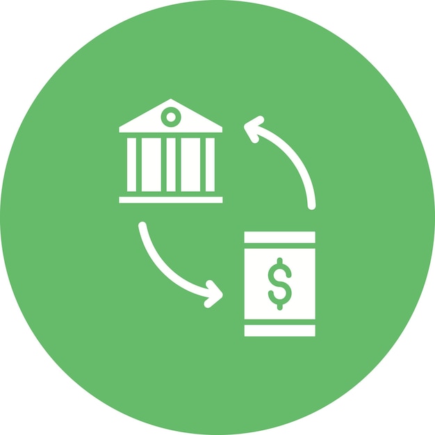 Iconos de la banca móvil