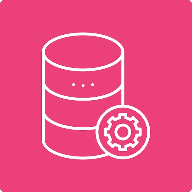Iconos de la base de datos