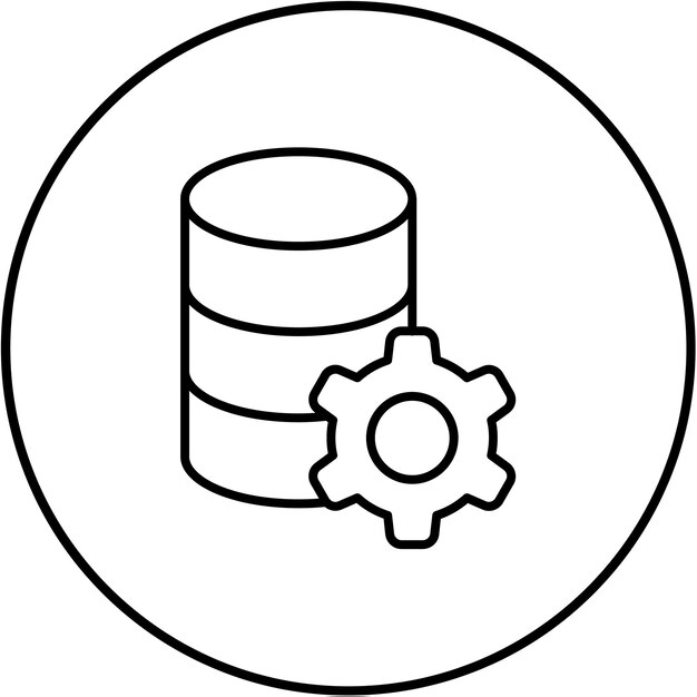 Iconos de la base de datos
