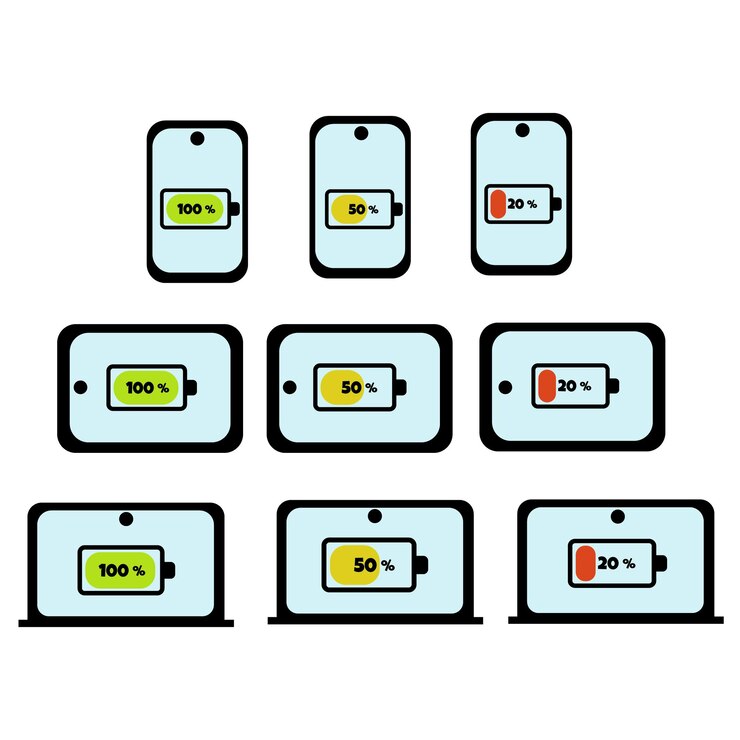 Iconos de la batería