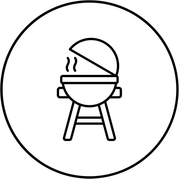 Iconos de las Bbq