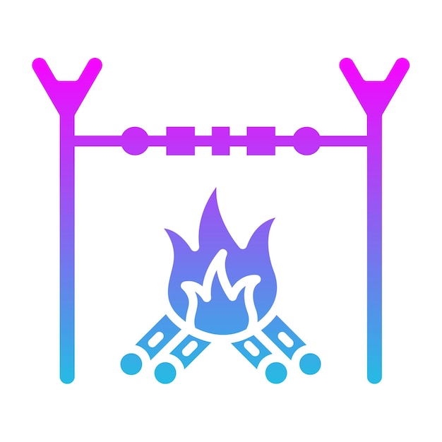 Iconos de las Bbq