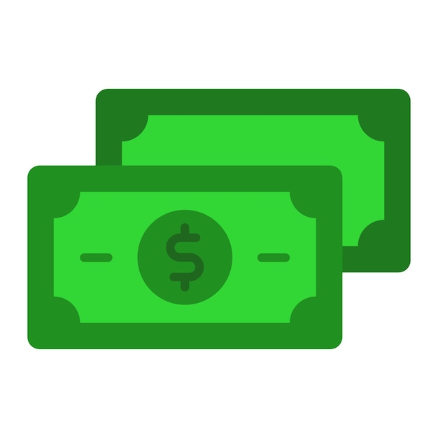 Iconos de billetes de banco
