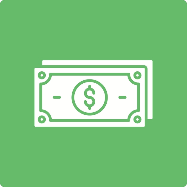 Iconos de billetes de banco