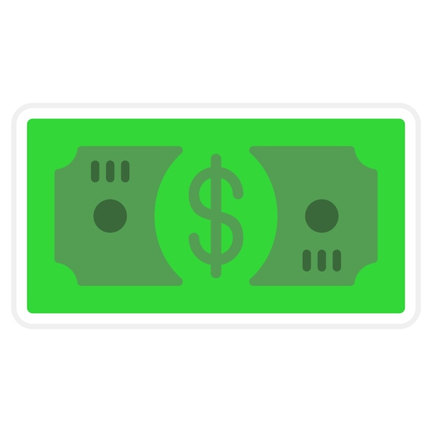 Iconos de billetes de banco
