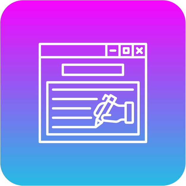 Iconos de los blogueros