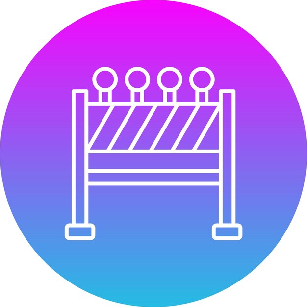 Iconos de bloqueo de carreteras