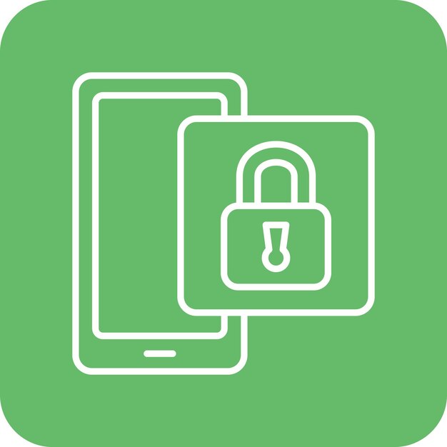 Iconos de bloqueo