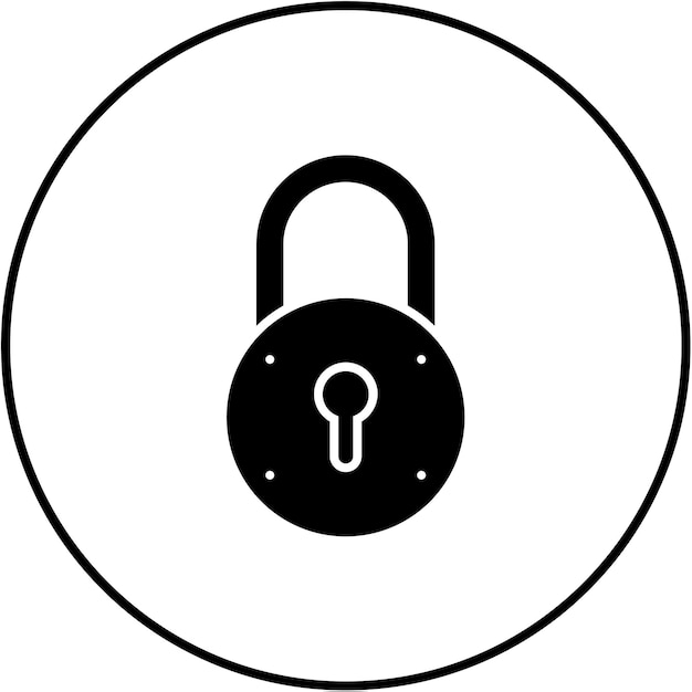 Iconos de bloqueo