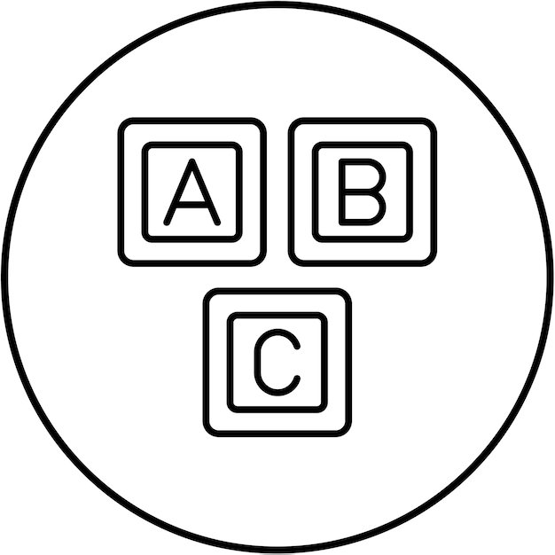 Iconos de los bloques