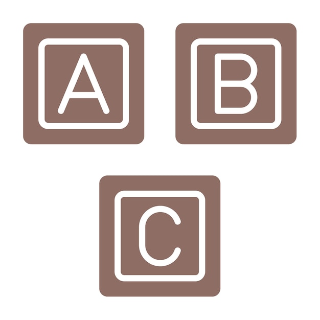 Iconos de los bloques