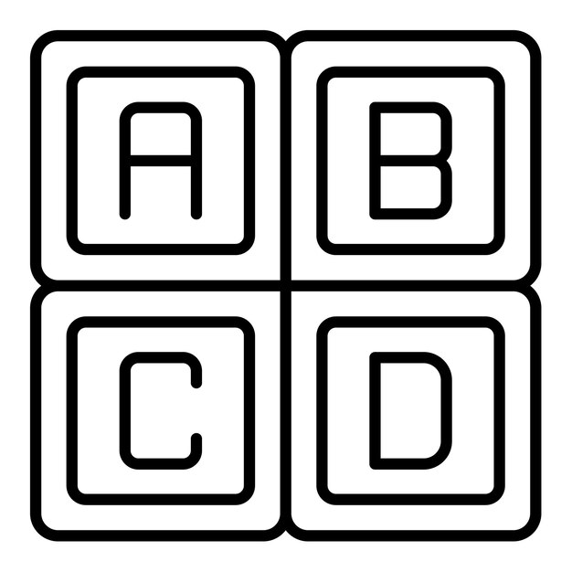 Iconos de los bloques